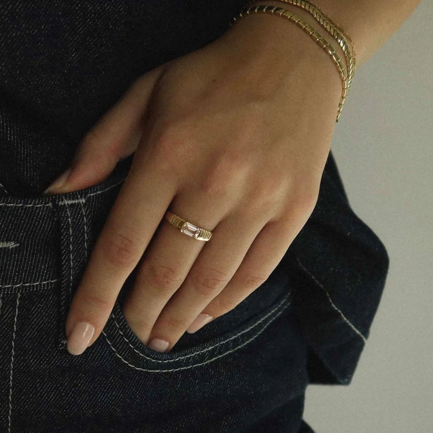 14k Delaney Statement Ring