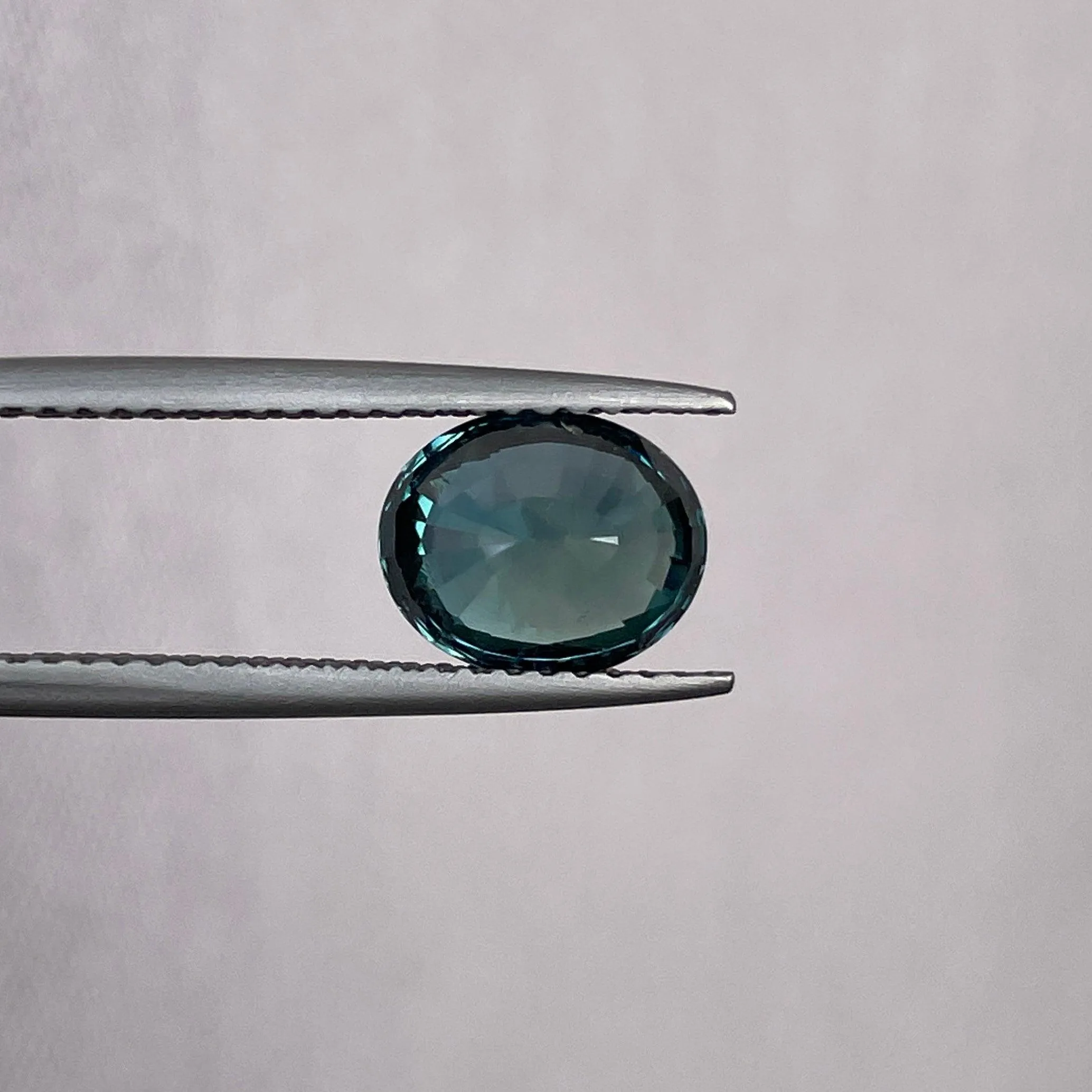 2.54 carat natural green sapphire - Teal sapphire ring – green sapphire - Loose gemstone - Oval engagement ring