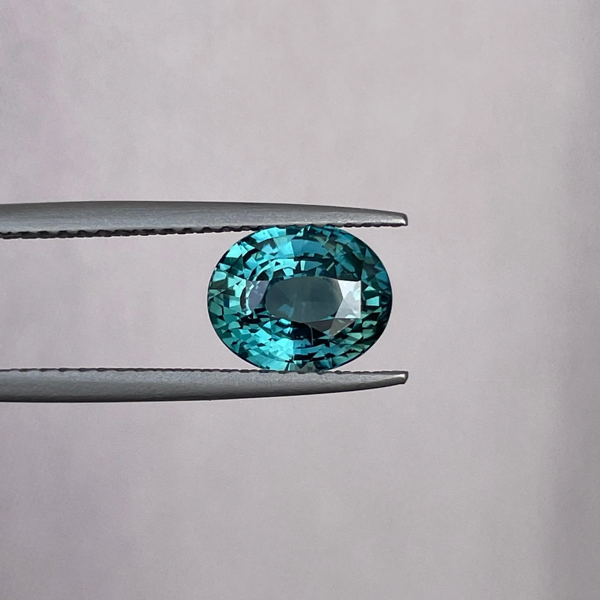 2.54 carat natural green sapphire - Teal sapphire ring – green sapphire - Loose gemstone - Oval engagement ring