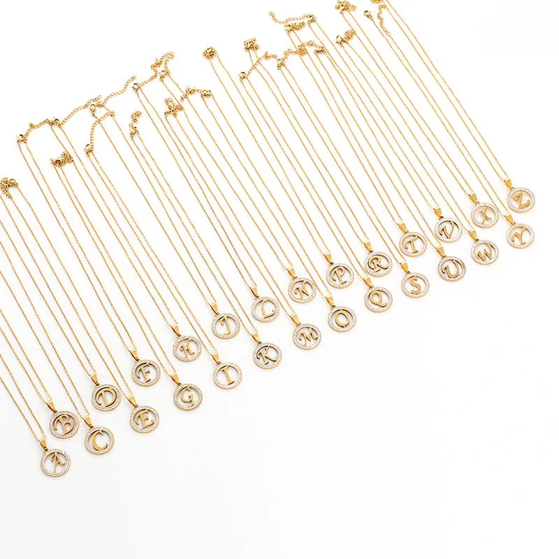 Customized Name Initial Minimalist Necklace