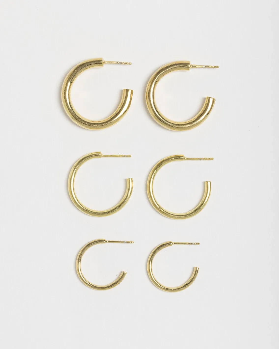 Fela Gold Hoops 4mm