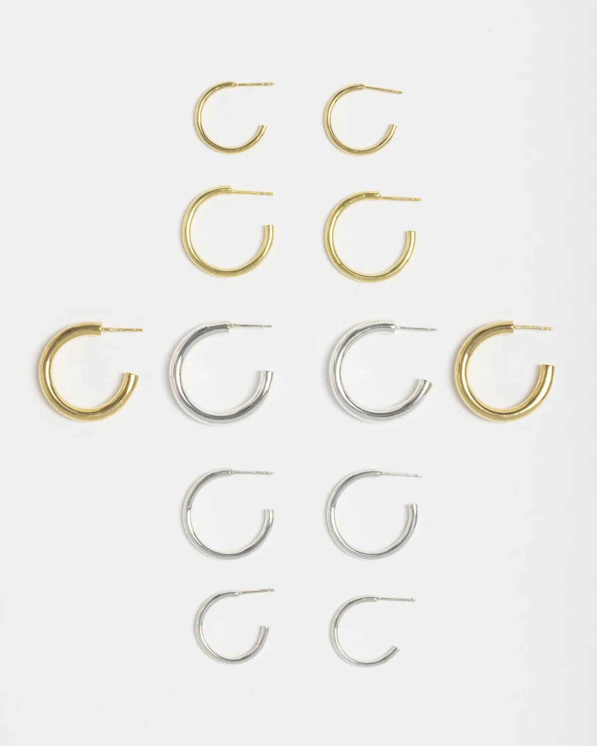 Fela Gold Hoops 4mm