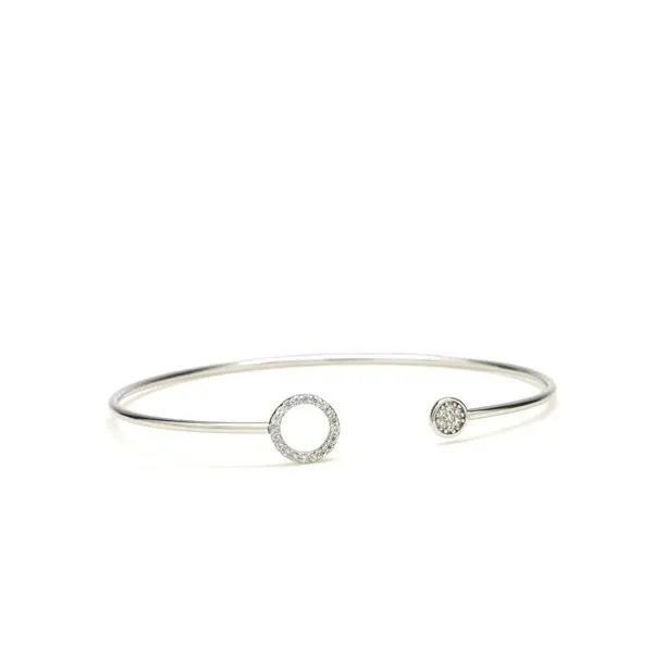 LineArgent - Armband Open Circle Bangle