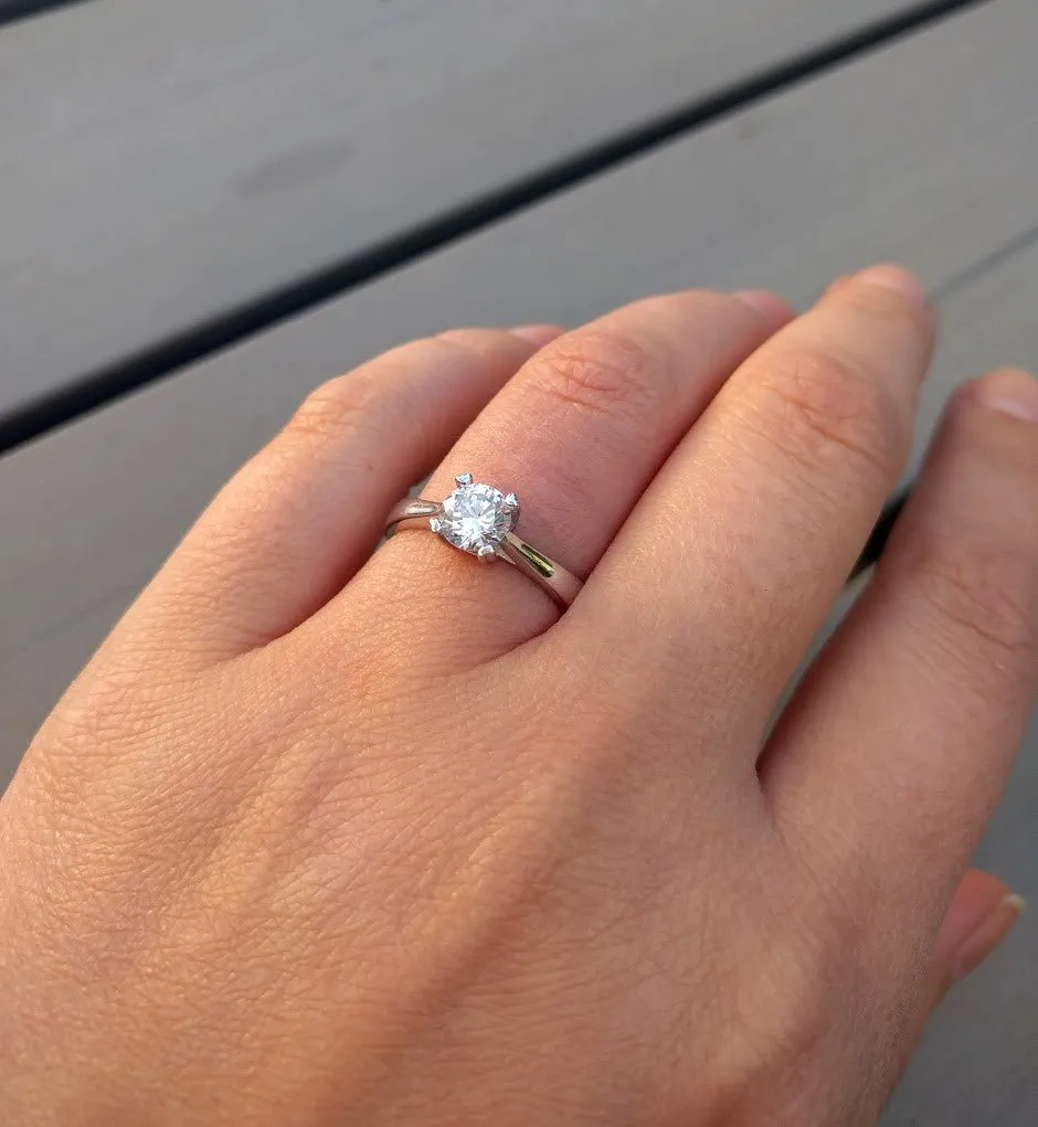 LineArgent - Ring Solitaire Silver