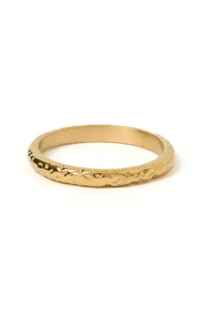 Lorenzo Stacking Ring Gold