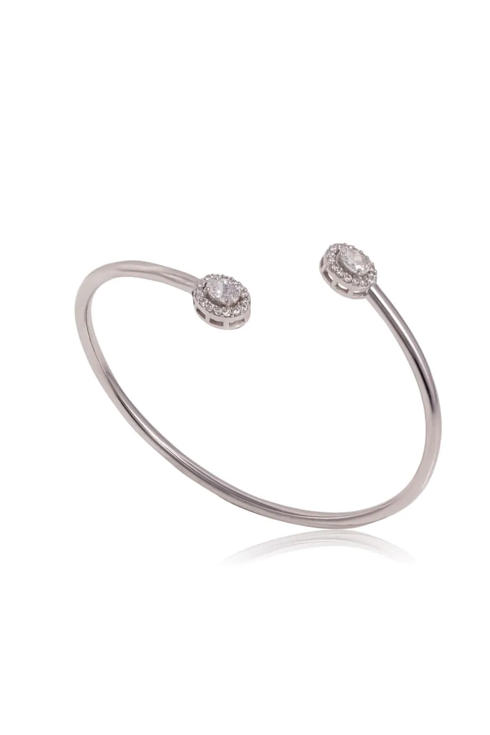 Oval Open Flexi Bangle
