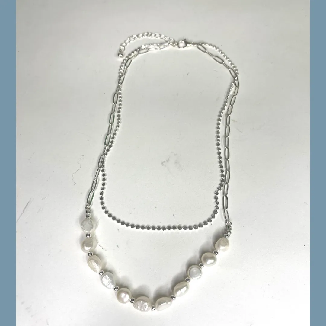 Pearl Multi Strand Necklace