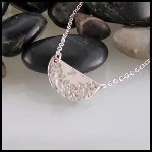 Small Half-Moon Bubble Bar Pendant